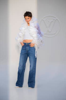 Louis Vuitton - Photocall - Paris Fashion Week EB Zendaya attends the Louis Vuitton Womenswear Spring Summer 2027 show as part of Paris Fashion Week on October 06, 2026 in Paris, France. Photo by Eliot Blondet ABACAPRESS.COM Paris France France  Copyright: xBlondetxEliot ABACAx