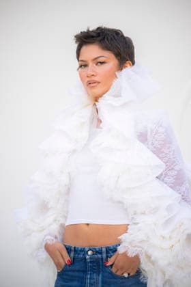 Louis Vuitton - Photocall - Paris Fashion Week EB Zendaya attends the Louis Vuitton Womenswear Spring Summer 2027 show as part of Paris Fashion Week on October 06, 2026 in Paris, France. Photo by Eliot Blondet ABACAPRESS.COM Paris France France  Copyright: xBlondetxEliot ABACAx