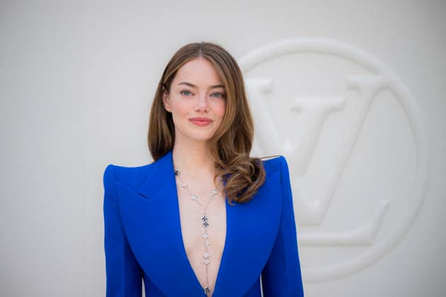Louis Vuitton - Photocall - Paris Fashion Week EB Emma Stone attends the Louis Vuitton Womenswear Spring Summer 2027 show as part of Paris Fashion Week on October 06, 2026 in Paris, France. Photo by Eliot Blondet ABACAPRESS.COM Paris France France  Copyright: xBlondetxEliot ABACAx