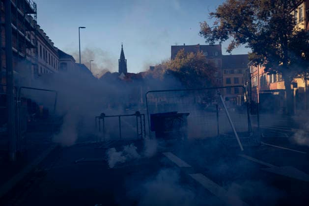 NEWS : Manifestation lyceenne - Strasbourg - 06 10 2026 manifestation de lycÃ ens Ã Strasbourg, le 6 octobre 2026, dans le cadre d™un mouvement national de protestation contre les conditions d™apprentissage.  Copyright: xx