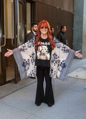 NEW YORK, NY- October 6: Wynonna Judd seen at ABC Studios in New York City on October 6, 2026 Credit: Camara Porter USA - ZUMAa123 20261006_zaa_a123_058 Copyright: xAdMediax