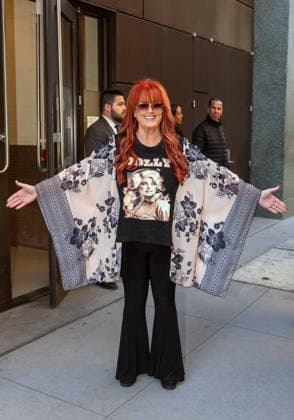NEW YORK, NY- October 6: Wynonna Judd seen at ABC Studios in New York City on October 6, 2026 Credit: Camara Porter USA - ZUMAa123 20261006_zaa_a123_074 Copyright: xAdMediax