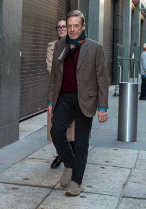 NEW YORK, NY- October 6: John Goodman seen at ABC Studios in New York City on October 6, 2026 Credit: Camara Porter USA - ZUMAa123 20261006_zaa_a123_075 Copyright: xAdMediax