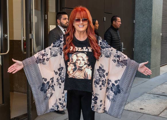 NEW YORK, NY- October 6: Wynonna Judd seen at ABC Studios in New York City on October 6, 2026 Credit: Camara Porter USA - ZUMAa123 20261006_zaa_a123_077 Copyright: xAdMediax
