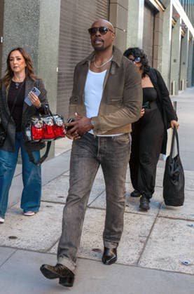 NEW YORK, NY- October 6: Morris Chestnut seen at ABC Studios in New York City on October 6, 2026 Credit: Camara Porter USA - ZUMAa123 20261006_zaa_a123_078 Copyright: xAdMediax