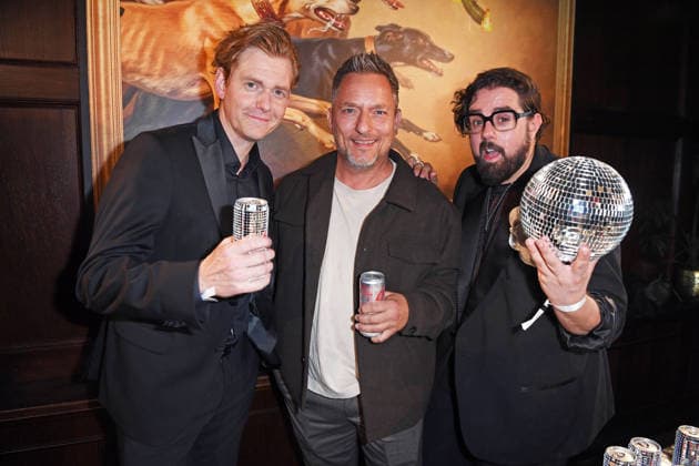 Johannes Heinrichs, Lars Pape, Steven Preisner bei der COKE LIGHT EXPERIENCE X BRUCE DARNELL im Borchardt in Berlin am 06.10.2026