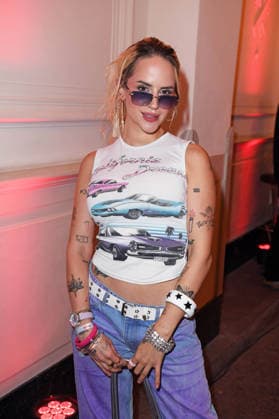 Gina Beckmann bei der COKE LIGHT EXPERIENCE X BRUCE DARNELL im Borchardt in Berlin am 06.10.2026