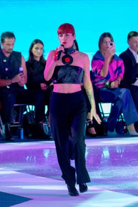 PFW Pierre Cardin Runway NB Jennifer Ayache at the runway during the Pierre Cardin Womenswear Spring Summer 2027 show at Pailleron ice rink as part of Paris Fashion Week on October 06, 2026 in Paris, France. Photo by Nasser Berzane ABACAPRESS.COM Paris France  Copyright: xBerzanexNasser ABACAx