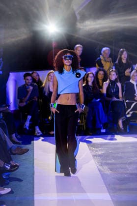 PFW Pierre Cardin Runway NB A model walks the runway during the Pierre Cardin Womenswear Spring Summer 2027 show at Pailleron ice rink as part of Paris Fashion Week on October 06, 2026 in Paris, France. Photo by Nasser Berzane ABACAPRESS.COM Paris France  Copyright: xBerzanexNasser ABACAx