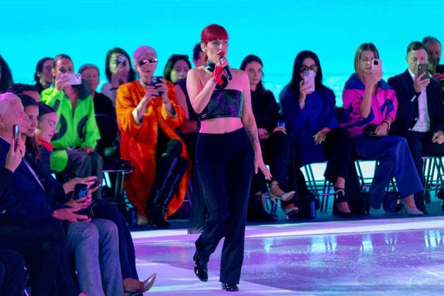 PFW Pierre Cardin Runway NB Jennifer Ayache at the runway during the Pierre Cardin Womenswear Spring Summer 2027 show at Pailleron ice rink as part of Paris Fashion Week on October 06, 2026 in Paris, France. Photo by Nasser Berzane ABACAPRESS.COM Paris France  Copyright: xBerzanexNasser ABACAx