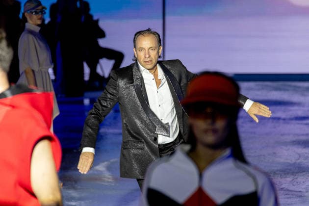 PFW Pierre Cardin Runway NB Philippe Candeloro at the runway during the Pierre Cardin Womenswear Spring Summer 2027 show at Pailleron ice rink as part of Paris Fashion Week on October 06, 2026 in Paris, France. Photo by Nasser Berzane ABACAPRESS.COM Paris France  Copyright: xBerzanexNasser ABACAx