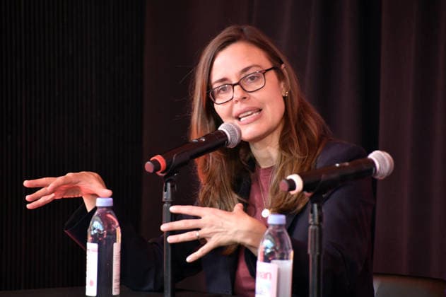 NEW YORK, NY- OCTOBER 6: Lear deBessonet at the press conference for A Few Good Men at Lincoln Center Theater in the Vivian Beaumont Theatre on October 6, 2026 in New York City. Copyright: xmpi099 MediaPunchx