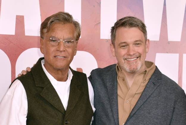 NEW YORK, NY- OCTOBER 6: Aaron Sorkin and Michael Arden at the press conference for A Few Good Men at Lincoln Center Theater in the Vivian Beaumont Theatre on October 6, 2026 in New York City. Credit: AdMedia New York City USA - ZUMAa123 20261006_zaa_a123_096 Copyright: xJohnxFyckex