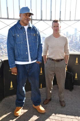 NEW YORK, NY- OCTOBER 6: LL Cool J and Scott Caan at the Empire State Building to Celebrate the Premiere of CBS™ New Drama, NCIS: NEW YORK on October 6, 2026 in New York City. Copyright: xmpi099 MediaPunchx