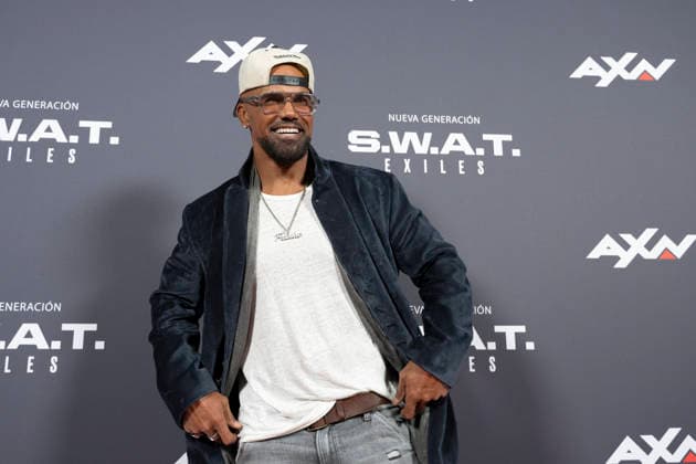 October 6, 2026, Madrid, Spain: Shemar Moore attends the S.W.A.T. Exiles premiere at Palacio de la Prensa in Madrid. Madrid Spain - ZUMAs197 20261006_aaa_s197_147 Copyright: xAtilanoxGarciax