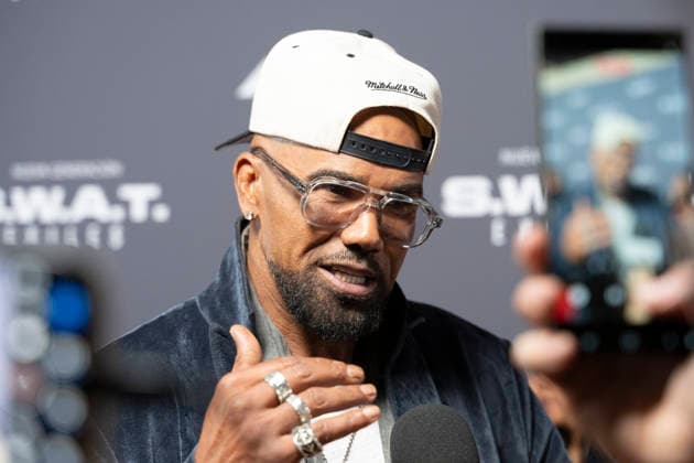 October 6, 2026, Madrid, Spain: Shemar Moore attends the S.W.A.T. Exiles premiere at Palacio de la Prensa in Madrid. Madrid Spain - ZUMAs197 20261006_aaa_s197_216 Copyright: xAtilanoxGarciax