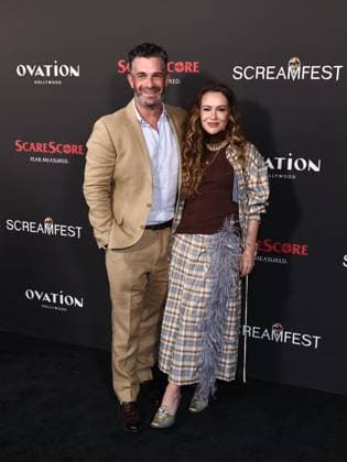 26th Annual Screamfest Horror Film Festival - Opening Night - World Premiere Of Jeremy Weiss The Night Driver David Bugliari and Alyssa Milano at the 26th Annual Screamfest Horror Film Festival - Opening Night - World Premiere Of Jeremy Weiss The Night Driver held at TCL Chinese 6 Theatres at Ovation Hollywood on October 6, 2026 in Hollywood, Los Angeles, California, United States. Hollywood California United States Copyright: xXavierxCollin ImagexPressxAgencyx