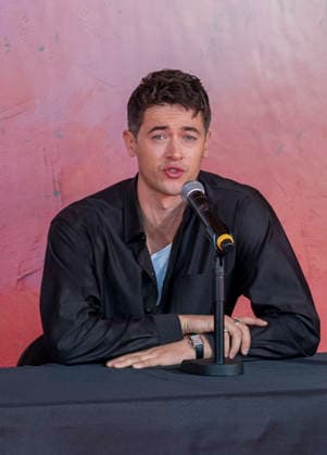 October 6, 2026, New York, New York, USA: TOM BLYTH attends a press conference for A Few Good Men on Broadway at the Vivian Beaumont Theater at Lincoln Center in New York. 6 October 2026 New York USA - ZUMAa265 20261006_zep_a265_007 Copyright: xEricxAcquayex