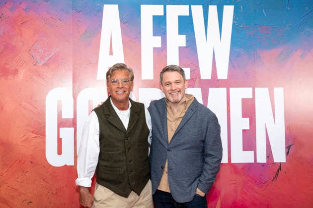 October 6, 2026, New York, New York, USA: AARON SORKIN and MICHAEL ARDEN attend a press conference for A Few Good Men on Broadway at the Vivian Beaumont Theater at Lincoln Center in New York. 6 October 2026 New York USA - ZUMAa265 20261006_zep_a265_019 Copyright: xEricxAcquayex