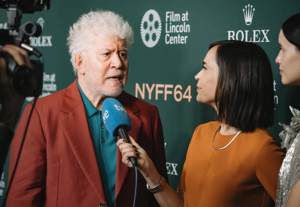October 6, 2026, Brooklyn, Ny, United States: Pedro Almodovar attends the 64th New York Film Festival Pedro AlmodovarÃ¢â‚¬â ¢s Bitter Christmas U.S. Premiere. Held at Alice Tully Hall at Lincoln Center in New York. Dinara Khairova Zuma Press. October 6, 2026. Brooklyn United States - ZUMAp281 20261006_zea_p281_017 Copyright: xPhotoxImagexPressx