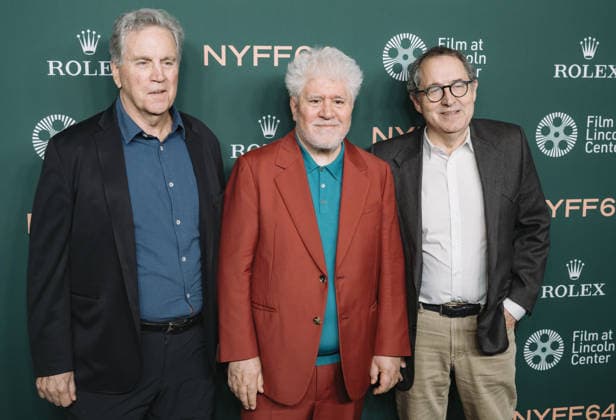 October 6, 2026, Brooklyn, Ny, United States: Tom Bernard and Michael Barker attend the 64th New York Film Festival Pedro AlmodovarÃ¢â‚¬â ¢s Bitter Christmas U.S. Premiere. Held at Alice Tully Hall at Lincoln Center in New York. Dinara Khairova Zuma Press. October 6, 2026. Brooklyn United States - ZUMAp281 20261006_zea_p281_018 Copyright: xPhotoxImagexPressx