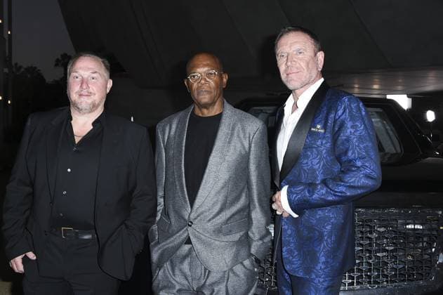 Keith Kjarval, Samuel L. Jackson, Renny Harlin at arrivals for THE BEAST Premiere, Academy Museum of Motion Pictures, Los Angeles, CA, October 06, 2026. Photo By: Elizabeth Goodenough Everett Collection THE BEAST Premiere PUBLICATIONXNOTxINxCANxCHNxFRAxITAxJPNxNORxPOLxRUSxESPxUKxUSA
