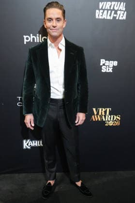 Jesse Lally attends Page Six s Virtual Reali-Tea Awards at The Edison Ballroom on Tuesday, October 6, 2026, in New York City.  NYP202610065021 STEPHANIxSPINDEL