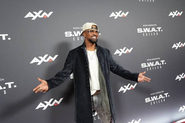 Shemar Moore attends the S.W.A.T. Exiles premiere at Palacio de la Prensa on October 06, 2026 in Madrid, Spain. Cordon Press 