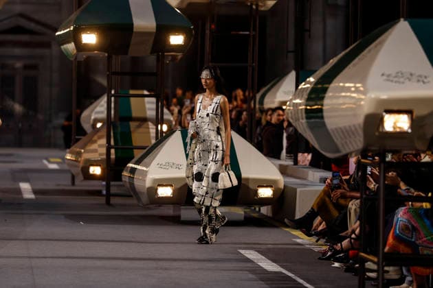 Louis Vuitton Women s Ready-to-Wear Spring Summer 2026 Collection Fashion Show during Paris Fashion Week, October 6, 2026 Louis Vuitton Women’s Ready-to-Wear Spring Summer 2026 Collection Fashion Show, during Paris Fashion Week on October 6, 2026, Paris, France  Copyright: xAgencex xBestimagexAgencex xBestimagex