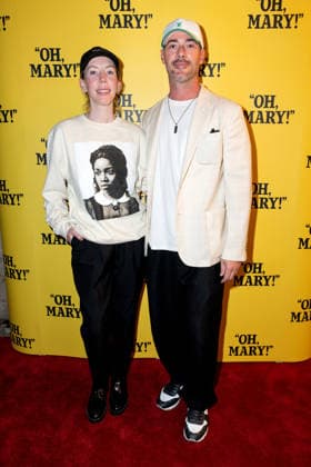 Katherine Ryan and Bobby Kootstra attends Oh, Mary! Gala Performance at The Trafalgar Theatre in London, England. UK. Tuesday 6th October 2026. Copyright: xJamesxWarrenx OH, MARY! - GALA PERFORMANCE 8