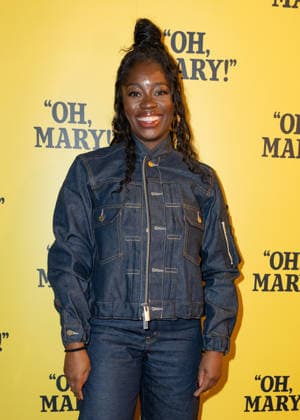 Clara Amfo attends Oh, Mary! Gala Performance at The Trafalgar Theatre in London, England. UK. Tuesday 6th October 2026. Copyright: xJamesxWarrenx OH, MARY! - GALA PERFORMANCE 22