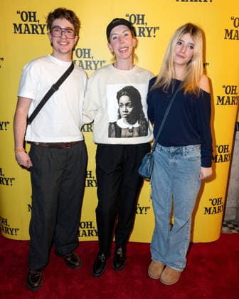 Katherine Ryan and Violet Edelman attends Oh, Mary! Gala Performance at The Trafalgar Theatre in London, England. UK. Tuesday 6th October 2026. Copyright: xJamesxWarrenx OH, MARY! - GALA PERFORMANCE 9