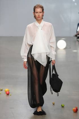 PFW - CFCL Runway A model walks the runway during the CFCL Ready to Wear Fall Winter 2026-2027 fashion show as part of Paris Fashion Week on March 10, 2026 in Paris, France. Photo by Alain-Gil Gonzalez ABACAPRESS.COM Paris France  Copyright: xGonzalezxAlain-Gil ABACAx
