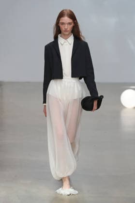 PFW - CFCL Runway A model walks the runway during the CFCL Ready to Wear Fall Winter 2026-2027 fashion show as part of Paris Fashion Week on March 10, 2026 in Paris, France. Photo by Alain-Gil Gonzalez ABACAPRESS.COM Paris France  Copyright: xGonzalezxAlain-Gil ABACAx