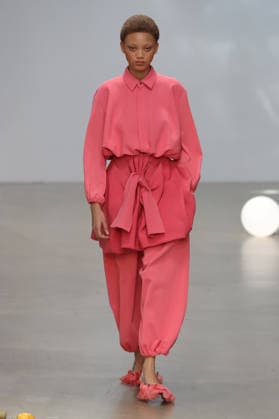PFW - CFCL Runway A model walks the runway during the CFCL Ready to Wear Fall Winter 2026-2027 fashion show as part of Paris Fashion Week on March 10, 2026 in Paris, France. Photo by Alain-Gil Gonzalez ABACAPRESS.COM Paris France  Copyright: xGonzalezxAlain-Gil ABACAx