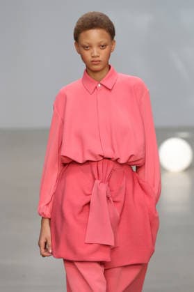 PFW - CFCL Runway A model walks the runway during the CFCL Ready to Wear Fall Winter 2026-2027 fashion show as part of Paris Fashion Week on March 10, 2026 in Paris, France. Photo by Alain-Gil Gonzalez ABACAPRESS.COM Paris France  Copyright: xGonzalezxAlain-Gil ABACAx