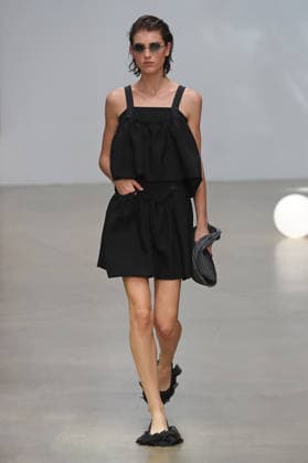 PFW - CFCL Runway A model walks the runway during the CFCL Ready to Wear Fall Winter 2026-2027 fashion show as part of Paris Fashion Week on March 10, 2026 in Paris, France. Photo by Alain-Gil Gonzalez ABACAPRESS.COM Paris France  Copyright: xGonzalezxAlain-Gil ABACAx