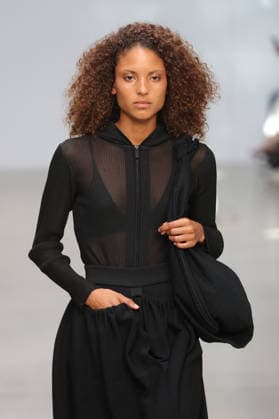 PFW - CFCL Runway A model walks the runway during the CFCL Ready to Wear Fall Winter 2026-2027 fashion show as part of Paris Fashion Week on March 10, 2026 in Paris, France. Photo by Alain-Gil Gonzalez ABACAPRESS.COM Paris France  Copyright: xGonzalezxAlain-Gil ABACAx