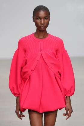 PFW - CFCL Runway A model walks the runway during the CFCL Ready to Wear Fall Winter 2026-2027 fashion show as part of Paris Fashion Week on March 10, 2026 in Paris, France. Photo by Alain-Gil Gonzalez ABACAPRESS.COM Paris France  Copyright: xGonzalezxAlain-Gil ABACAx