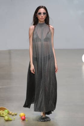 PFW - CFCL Runway A model walks the runway during the CFCL Ready to Wear Fall Winter 2026-2027 fashion show as part of Paris Fashion Week on March 10, 2026 in Paris, France. Photo by Alain-Gil Gonzalez ABACAPRESS.COM Paris France  Copyright: xGonzalezxAlain-Gil ABACAx