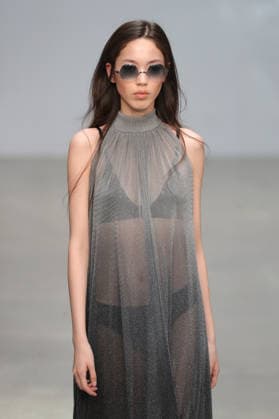 PFW - CFCL Runway A model walks the runway during the CFCL Ready to Wear Fall Winter 2026-2027 fashion show as part of Paris Fashion Week on March 10, 2026 in Paris, France. Photo by Alain-Gil Gonzalez ABACAPRESS.COM Paris France  Copyright: xGonzalezxAlain-Gil ABACAx