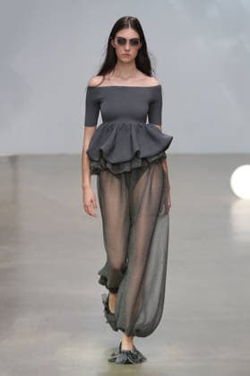 PFW - CFCL Runway A model walks the runway during the CFCL Ready to Wear Fall Winter 2026-2027 fashion show as part of Paris Fashion Week on March 10, 2026 in Paris, France. Photo by Alain-Gil Gonzalez ABACAPRESS.COM Paris France  Copyright: xGonzalezxAlain-Gil ABACAx