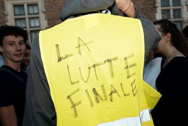High School And University Student Protest - Toulouse A Yellow Vest – The Final Battle. Protests by secondary school pupils and students calling for improvements to their living and learning conditions, supported by the trade unions CGT, FO, FSU and Solidaires. France, Toulouse, 6 October 2026. Photo by Patricia Huchot-Boissier AbacaPress.com. Toulouse OCCITANIE France  Copyright: xHuchot-BoissierxPatricia ABACAx