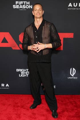 Inside arrivals for the Los Angeles premiere of The Beast at the Academy Museum of Motion Pictures Featuring: Joel Kinnaman Where: Los Angeles, California, United States When: 07 Oct 2026 Credit: Faye s Vision Cover Images EDITORIAL USE ONLY. NOT FOR USE BY NEWSPAPERS BASED IN THE UK. Copyright: xx coverimg56077552