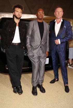 Inside arrivals for the Los Angeles premiere of The Beast at the Academy Museum of Motion Pictures Featuring: Guy Burnet, Samuel L. Jackson, Renny Harlin Where: Los Angeles, California, United States When: 07 Oct 2026 Credit: Faye s Vision Cover Images EDITORIAL USE ONLY. NOT FOR USE BY NEWSPAPERS BASED IN THE UK. Copyright: xx coverimg56077544