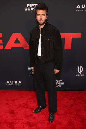 Inside arrivals for the Los Angeles premiere of The Beast at the Academy Museum of Motion Pictures Featuring: Guy Burnet Where: Los Angeles, California, United States When: 07 Oct 2026 Credit: Faye s Vision Cover Images EDITORIAL USE ONLY. NOT FOR USE BY NEWSPAPERS BASED IN THE UK. Copyright: xx coverimg56077494
