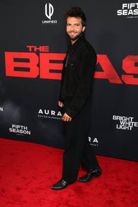 Inside arrivals for the Los Angeles premiere of The Beast at the Academy Museum of Motion Pictures Featuring: Guy Burnet Where: Los Angeles, California, United States When: 07 Oct 2026 Credit: Faye s Vision Cover Images EDITORIAL USE ONLY. NOT FOR USE BY NEWSPAPERS BASED IN THE UK. Copyright: xx coverimg56077489
