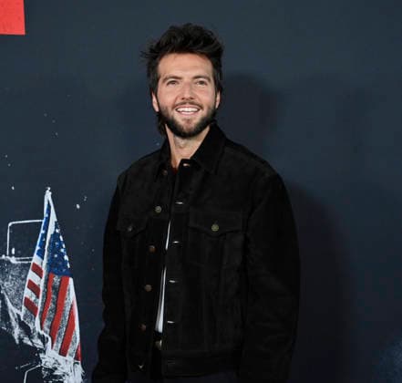 Cast member Guy Burnet attends the premiere of the motion picture thriller The Beast at the Academy museum of Motion Pictures in Los Angeles on Tuesday, October 10, 2026. Storyline: When a militia of unidentified hostiles coordinates a coup against the U.S., the president uncovers the extent of The Beast s highly classified offensive capabilities in order to save his life and America.  LAP20261006804 JIMxRUYMEN