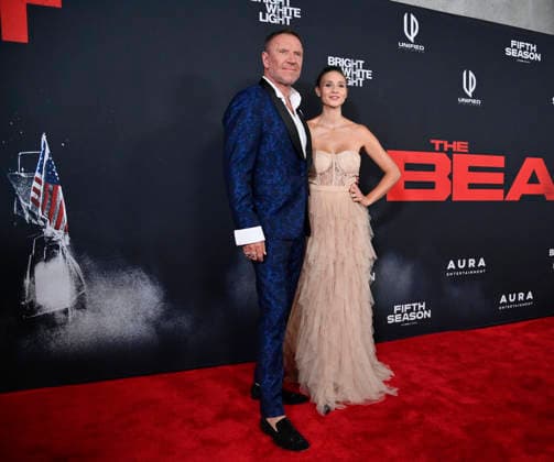 Director Reny Darlin and his wife Kelly Gale attend the premiere of the motion picture thriller The Beast at the Academy museum of Motion Pictures in Los Angeles on Tuesday, October 10, 2026. Storyline: When a militia of unidentified hostiles coordinates a coup against the U.S., the president uncovers the extent of The Beast s highly classified offensive capabilities in order to save his life and America.  LAP20261006814 JIMxRUYMEN