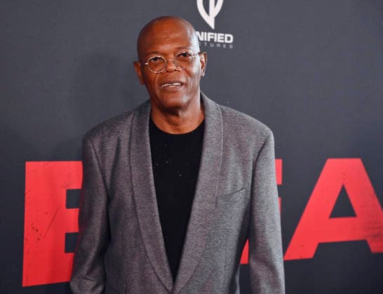 Cast member Samuel L. Jackson attends the premiere of the motion picture thriller The Beast at the Academy museum of Motion Pictures in Los Angeles on Tuesday, October 10, 2026. Storyline: When a militia of unidentified hostiles coordinates a coup against the U.S., the president uncovers the extent of The Beast s highly classified offensive capabilities in order to save his life and America.  LAP20261006838 JIMxRUYMEN